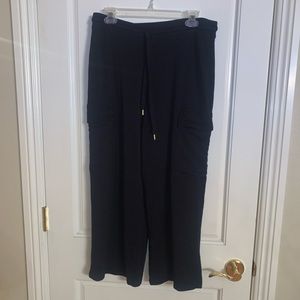 Bailey 44 Black Drawstring Waist Pants Made in the USA Size Large